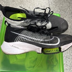 Nike Black and White Air Zoom Sneakers